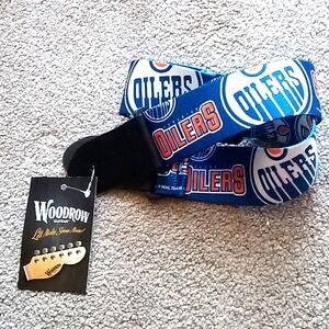 NHL guitar strap Woodrow Edmonton oilers